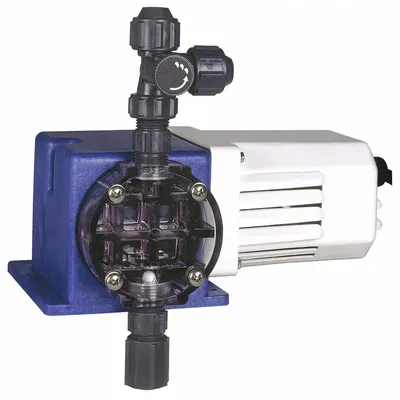 CHEM-TECH Chemical Metering Pump: Electric Motor, 115/230V AC, 1/60 hp HP, PVC Head - Standard Duty Motor-Driven Diaphragm Metering Pumps