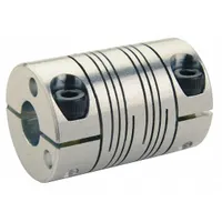 RULAND MANUFACTURING Motion Control Coupling: 3° Angular Misalignment, 1/2 in Bore Dia 1, Inch, 1 (MPN FCR20-8-8-A)