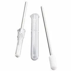 This borosilicate glass tissue grinder is designed for homogenizing soft tissue samples in life-science laboratories. It features a 5 mL capacity, 1/2 in tube diameter, and 8 5/8 in pestle length, suitable for manual or motor-driven operation in cell extraction, protein isolation, and nucleic acid analysis.