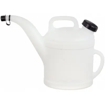FUNNEL KING Pitcher Measuring Container: 4 qt Fluid Capacity, 11 1/2 in Overall Dia - Measuring Containers with Pour Spout