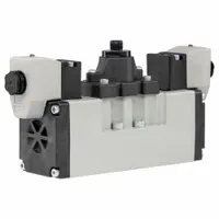 Solenoid Air Control Valve: Four-Way / Three-Position, 5599-1, Double Solenoid, Closed, 120V AC (MPN H25WXBG323000FD)