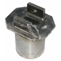 Anchor plate accessory designed for use with Miller DuraHoist portable fall-arrest masts and accessories only. Includes a tie-off anchor point for securing a worker at height during temporary fall protection applications.