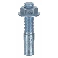 MKT FASTENING Wedge Anchor: 2 3/4 in Overall Lg, 1/2 in Dia, 1/2"-13 Thread Size, Steel, 50 PK (MPN 2512234)