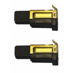 This carbon brush set is a direct OEM replacement part for circular saws. The brushes transfer electrical current to the motor armature, restoring power and performance when worn. Use for maintenance and repair of compatible circular saws.