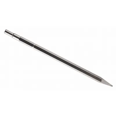 BOSCH Chisel for Spline Tool: 1/4 in Head Wd, 18 in Overall Lg - Chisel Bits for Spline Demolition & Rotary Hammer Tools