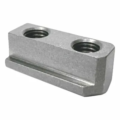 HURON Lathe Chuck Jaw Nut: 1.5 mm X 60° Serrated, For 8 in Chuck Dia - Lathe Chuck Jaw Nuts