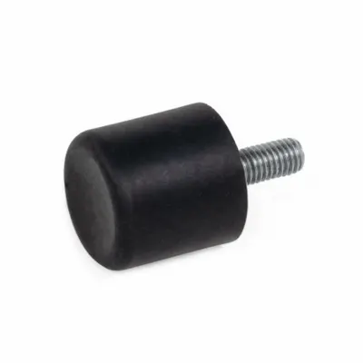 JW WINCO Male x Non-Threaded Vibration-Isolating Mount - Male x Non-Threaded Vibration-Isolating Mounts
