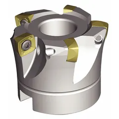 Indexable square-shoulder end mill for general machining applications. Designed for shoulder milling, slotting, and profiling operations in a variety of materials.