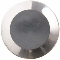 Round indexable turning insert for finishing and light roughing operations. The round geometry provides smooth cutting action and improved surface finish in turning, boring, and profiling applications on steel, stainless steel, and cast iron.