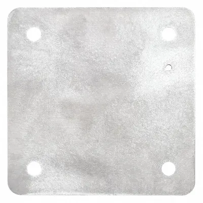 HUBBELL KILLARK Interior Panel: Back Panel Panel, 10 in Overall Ht, 11 in Overall Wd - Interior Mounting Panels