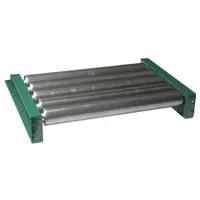 Roller Conveyor: Extra Heavy-Duty, 2 1/2 in Roller Dia., 51 in Between Frame Wd, 54 3/16 Overall Wd (MPN 5F05S03B51)