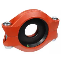 GRUVLOK Clamp Coupling: 6 in x 5 in, EPDM Seal, 500 psi, Ductile Iron, Grooved x Grooved x Grooved (MPN 0390111847)