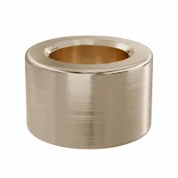Sleeve Bearing: Bronze, SAE 841, 5 mm Bore, 8 mm OD, 5 mm Lg, 49,938 lb/sq in-fpm Max PV, 10 PK (MPN AAM0508-05B)