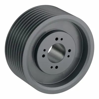 OEM V-Belt Pulley: 8V2000 - Bushed-Bore Cast-Iron Wedge V-Belt Pulleys