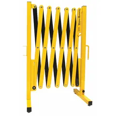 Portable Expandable Barricade, 11 1/3 ft Expanded Length, VG-1000