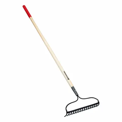 CORONA TOOLS Bow Rake: Steel, Wood Handle, Anti-Slip Handle Type - Bow Rakes