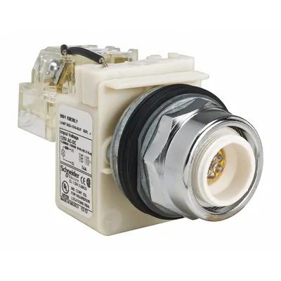 SCHNEIDER Pilot Light: 30 mm Panel Mounting Size, No Lens Included, LED - LED Pilot-Lights without Lenses