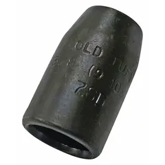 Steel round sleeve for swaging onto 1/2 inch wire rope to form permanent terminations or loops. Black oxide finish. Used in lifting and rigging applications.