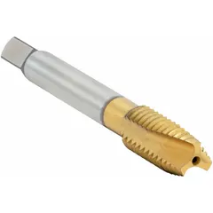 CLEVELAND Spiral Point Tap: M8x1.25 Metric, D5 / 6H, 2 Flute, Plug Chamfer (MPN C55363)