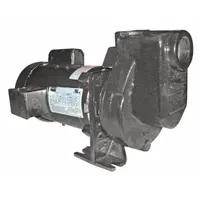 Centrifugal Pump: 115/230V AC, 50 ft Max Head, 1 1/2 in Compat Intake and Disch, TEFC, 1, Ir (MPN 2ZXP3)