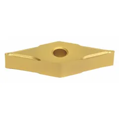 Diamond indexable turning insert for precision finishing and semi-finishing operations. Suitable for machining non-ferrous materials, composites, and hardened steels in CNC lathe applications. Geometry VNMG331ESU (also referenced as VNMG160404NSU).