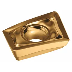 Rectangular indexable milling insert for face and shoulder milling operations. Designed for general-purpose machining of steel, stainless steel, and cast iron. The D57 geometry provides stable cutting and effective chip control in medium-duty applications.