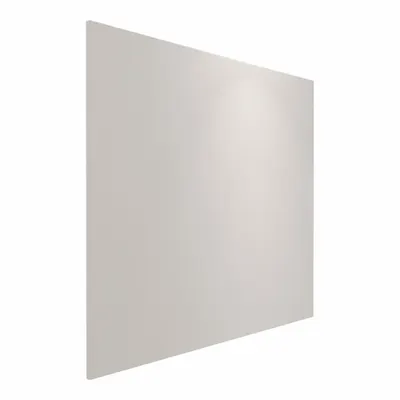 HADRIAN Partition Panel: Solid Plastic HDPE, Plastic, Bone, 55 in Ht, 14 in Wd - Panels & Panel Posts for Bathroom Partitions