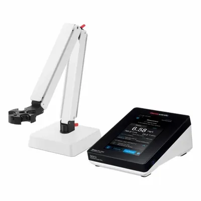 THERMO SCIENTIFIC Dissolved Oxygen Meter: Dissolved Oxygen/Temp, 600% DO Concentration - Max - Benchtop Dissolved Oxygen Meters