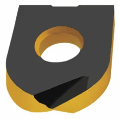 Ball-nose indexable milling insert for contouring, profiling, and 3D machining. Designed for finishing operations on hardened steels and exotic alloys in mold, die, and aerospace applications. Manufacturer part number 5092244.