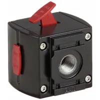 ARO Air Line Lockout Valve: 1/4 in NPT, 1/4 in NPT Outlet Size, 250 psi Max Op Pressure, 1500 (MPN 104391-2)