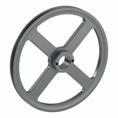 OEM V-Belt Pulley: AK114 - Bushed-Bore Cast-Iron V-Belt Pulleys