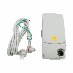 This control box is a plastic, gray component designed for use in healthcare bed systems. It is compatible with Drive Medical equipment and the P703 Prime model (MPN SP01-TC21-1060-001). Typically used as a replacement or service part for bed control functions.