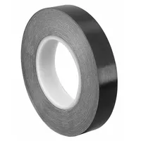 TAPECASE Film Tape: 1 in Wd, 36 yd Lg, 10 mil Thick, Elastomeric, Polyethylene Film, Black (MPN 15D359)
