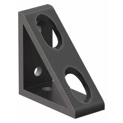 80/20 Inside Corner Bracket: Tall Gusseted Inside-Corner Bracket, 15 Series - Inside Corner Brackets