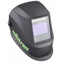 SELLSTROM Welding Helmet: Auto-Darkening, 4 Arc Sensors, Black, W9 to W13, 3.94 in x 2.36 in, Analog (MPN S26200)