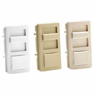 LEVITON Lighting Dimmer: Fluorescent, 1-Pole, 3-Way, 277V AC, 600VA (Fluorescent) - Line Voltage Output Dimmers