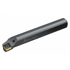 Indexable boring bar for internal turning and boring operations in metalworking. Accepts SCLCR-style carbide inserts for machining steel, stainless steel, and cast iron. Suitable for use in lathes and machining centers.