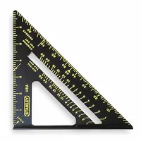 STANLEY Quick Square: 1/8 in, 7 in Square Size, Aluminum, Inches, 1/8 in, 1/8 in, SAE, Aluminum (MPN 46-071)