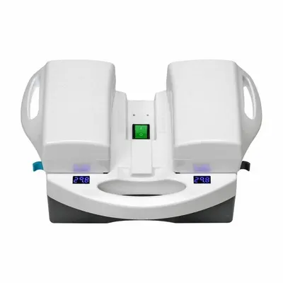 TENNANT Battery Charger: Plastic, 10 3/8 in Overall Lg, 8 3/8 in Overall Wd, White - Batteries & Battery Chargers for Floor Cleaning Machines