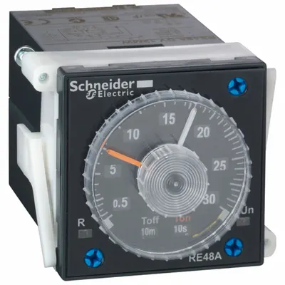 SCHNEIDER Protective Cover: Timing Relay (MPN RE48AIPCOV) - Electrical