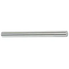 Class X No-Go (Minus) pin gauge with 0.1837 in diameter, 0.00004 in tolerance, 2 in length, uncoated steel. Used to verify that a hole does not exceed its maximum allowable size in precision measurement applications.
