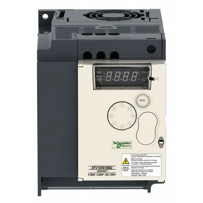 SCHNEIDER Variable Frequency Drive: In Phase Single, 200-240V AC, Out Phase Three - Schneider Altivar ATV12