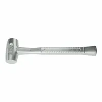Non-Sparking Hammer: Aluminum Handle, 1 lb Head Wt, 1 1/2 in Dia, 3 1/2 in Head Lg, 12 in Overall Lg (MPN AM2ALSG)