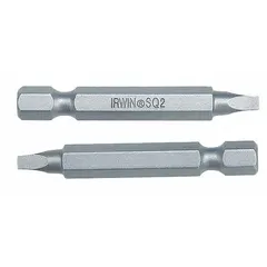 Standard-duty power bit with a #3 size and hex shank, suitable for driving fasteners in general assembly and maintenance tasks. Sold as a 2-pack. Compatible with S3 industry size drivers.