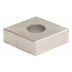 Diamond indexable turning insert for precision turning operations on hard or abrasive materials. Suitable for general machining applications requiring wear resistance and surface finish.