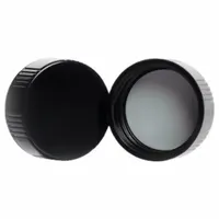 Cap: 31 mm Dia, Black, Phenolic, Rubber, 28-400 mm Screw Closure Size, Autoclavable, ASTM E982 (MPN 14255-28)