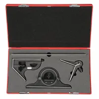 STARRETT Combination Set: SAE, Steel, Brushed, 12 in Blade Lg (MPN 9-12-16R)