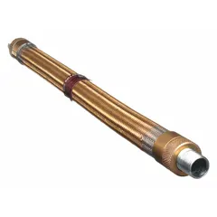 Haz Loc Flex Coupling: 1/2 in Trade Size, 12 in Flex Lg, Female to Male, 18 1/8 in Overall Lg (MPN ECFUF-112). Key specifications — attr26853: Female to Male; attr25557: Bronze; attr30438: HUBBELL KILLARK.