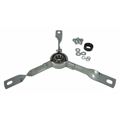 Dayton Bearing Bracket Assembly: For Use With 5NRD0, Galvanized, 5,850 RPM Max Op Speed - Blower Bearing Kits