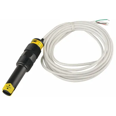 FLOWLINE Ultrasonic Level Switch: Liquid Level Switch, For Corrosive Liquids Media Type - Submersible Ultrasonic Liquid Level Sensors